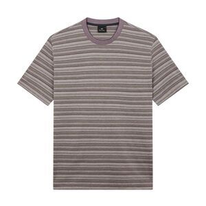 Paul Smith Mens Striped T-Shirt / Green